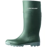 Dunlop Bottes de Hobby Genou Vert-Taille 44
