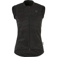 Agu Gilet de Cyclisme AGU Women Hivis Padded Body Essential Black-M