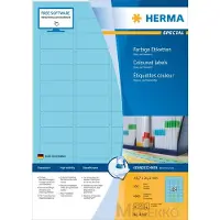 Herma etiquette universelle, 45,7 x 21,2 mm, bleu noir