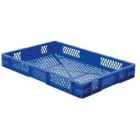 HorecaTraders Bacs empilables en plastique | 60 x 40 cm | 5 couleurs