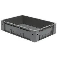 HorecaTraders Bacs empilables en plastique | 60 x 40 cm | 4 couleurs