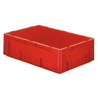 HorecaTraders Bacs empilables en plastique | 60 x 40 cm | 4 couleurs