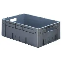 HorecaTraders Bacs empilables en plastique | 60 x 40 cm | 4 couleurs