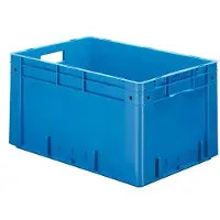 HorecaTraders Bacs empilables en plastique | 60 x 40 cm | 4 couleurs