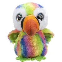 LUMO Stars Câlin - Perroquet Lenni, 24 cm