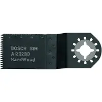 Bosch Lame De Scie Multi-outils Starlock Bim Aiz 32 Bspb Hard Wood 50 X 32 Mm