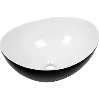 Plieger Scale Washbeer - Washbar Schwarz -Weiss - Keramik -Wachs -Schalen - Struktur - Struktur (322 mm, 406 mm)