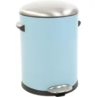 EKO Poubelle à Pédale EKO Belle Deluxe Step Bin 3L Light Blue