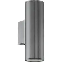 Eglo Riga Applique M Anthracite 2 Points Lumineux