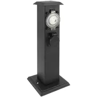 Exin Prise pour poteau de jardin - 3 gang