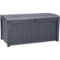 Keter Borneo Boîte de rangement 416 l, anthracite 17198682