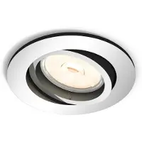 Philips Spot encastrable Donegal GU10 9cm rond gris