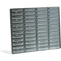 Raaco Panneau pour bacs à bec avec 48 fentes p.art.795659-795661ff.