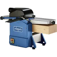 Scheppach Raboteuse & dégauchisseuse HMS850 Raboteuse | Puissance 1250W | 2 couteaux de rabot HS | Largeur de rabotage 204mm | Hauteur de passage 120mm