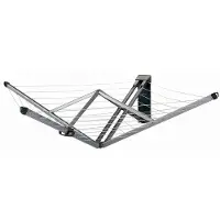 Brabantia Séchoir de jardin Wallfix L.25 m