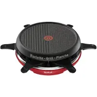 Tefal Raclette grill et plancha Colormania 850 W Rouge