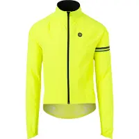 Agu Veste de Cyclisme AGU Men Essential Rain Yellow-XXXL
