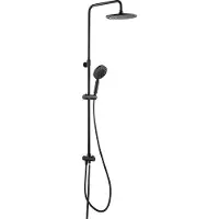 Tiger Ensemble de douche Tiger Splash Pommeau Pluie Noir
