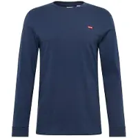 Levi's T-Shirt 'LS Housemark Tee' bleu marine