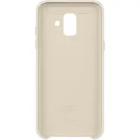 Samsung Galaxy A6 (2018) Dual Layer Cover Coque Arrière Beige