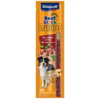 Vitakraft Beefstick Superfood aux petits pois et à la canneberge pour chien (25 g)