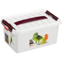 Sunware Boite Q-Line Motif Animaux 6 Litres