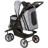 Innopet Buggy All Terrain, noir / argent (Chat, Chien, Pliable)