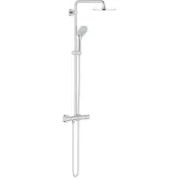 GROHE Euphoria Colonne de douche thermostatique avec douche de tête Euphoria 21cm et douchette à main Massage chrome 27964000