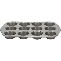 Patisse Muffinform 35 cm Anthrazit Stahl 12 Fächer