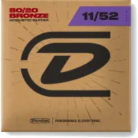 Dunlop DAB1152 80/20 Bronze Medium Light 11 52