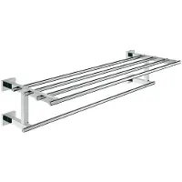 GROHE Porte-serviette et tablette Essentials Cube