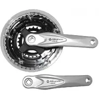 Miranda Pédalier 8 vitesses Alfa 3 42/32/22Z 8mm - Silver