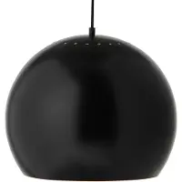 Frandsen Suspension , Ball, dimmable, Noir, Salon / séjour, Métal, Design