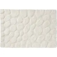 Sealskin Tapis de Bain Sealskin Pebbles Ivoire