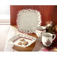 Villeroy & Boch Assiettes carrées multicolore