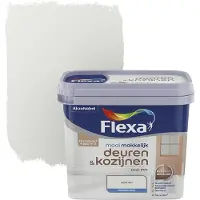 Flexa Beau Facile Portes & Châssis Brillant Satin - Blanc - 0,75L