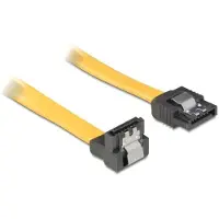 DeLOCK 0.7m SATA Câble SATA 0,7 m Jaune