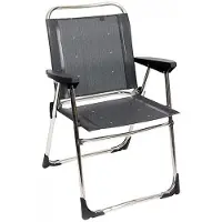 Crespo Fauteuil AL-219 Gris Foncé