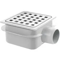 Van den berg Fosse de drainage | ABS Puthuis | 25 trous de drainage | Acier inoxydable