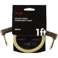 Fender 30cm Deluxe Instrument Cable Tweed