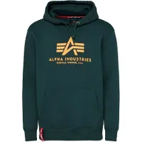 Alpha industries Sweat-shirt sapin / mandarine / rouge / blanc