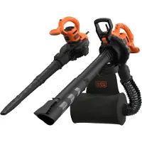 Black & Decker Black&Decker Elektro-Laubsauger, 2900W, 3in1 BEBLV290