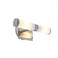 QAZQA Applique murale moderne chrome IP44 - Bath 2