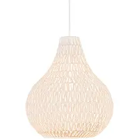 QAZQA Suspension scandinave blanche 45 cm - Lina Drop