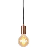 QAZQA Suspension industrielle cuivre - Facil