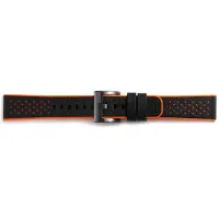 Samsung Gear Sport Hybrid Bracelet de montre en Cuir/Matière synthétique Orange