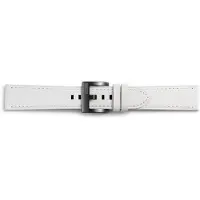 Samsung Gear Sport Bracelet de montre en Cuir Blanc