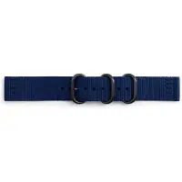 Samsung Gear Sport Bracelet de montre en Nylon Premium Bleu