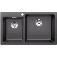 BLANCO Pleon 9 - Évier en silgranite, 860x500 mm, anthracite 523057