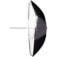 Elinchrom Parapluie Elinchrom Shallow 2 en 1 blanc / transparent 105 cm